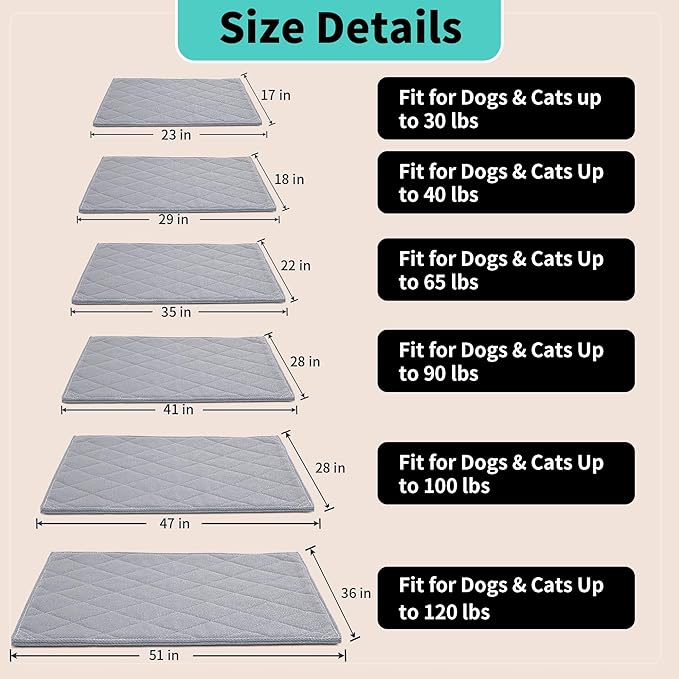 MABOZOO Indestructible Dog Beds (22x35 in)