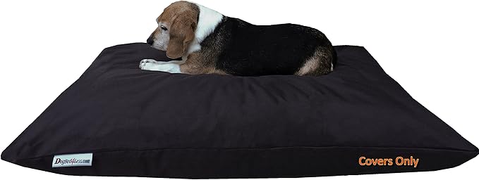 Dogbed4less Do It Yourself DIY Pet Bed Pillow Duvet Oxford Cover + Waterproof Internal case for Dog/Cat at Large 48"X29" After Dark Color