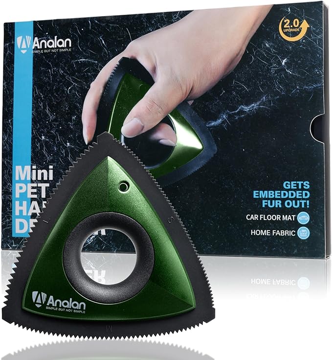 Analan Mini Pet Hair Remover for Car Detailing