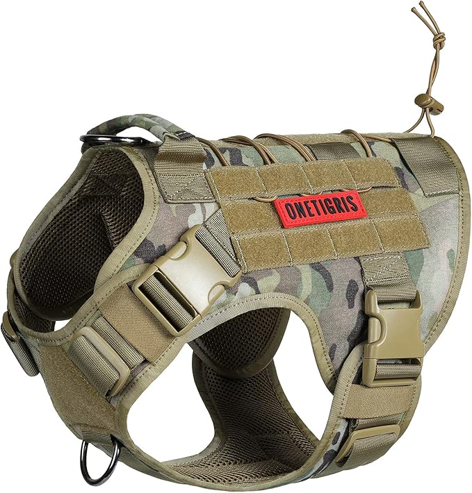 Tactical Dog Harness Vest with Handle