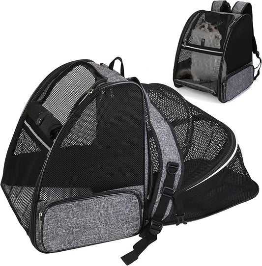 Cat Carrier Expandable Backpack