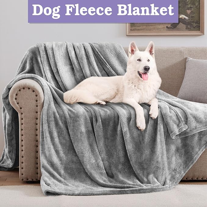 PINVNBY Dog Blankets for Medium Large Dogs 60"x78.74" Pet