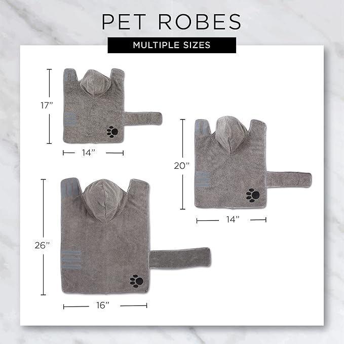Bone Dry Pet Robe Collection