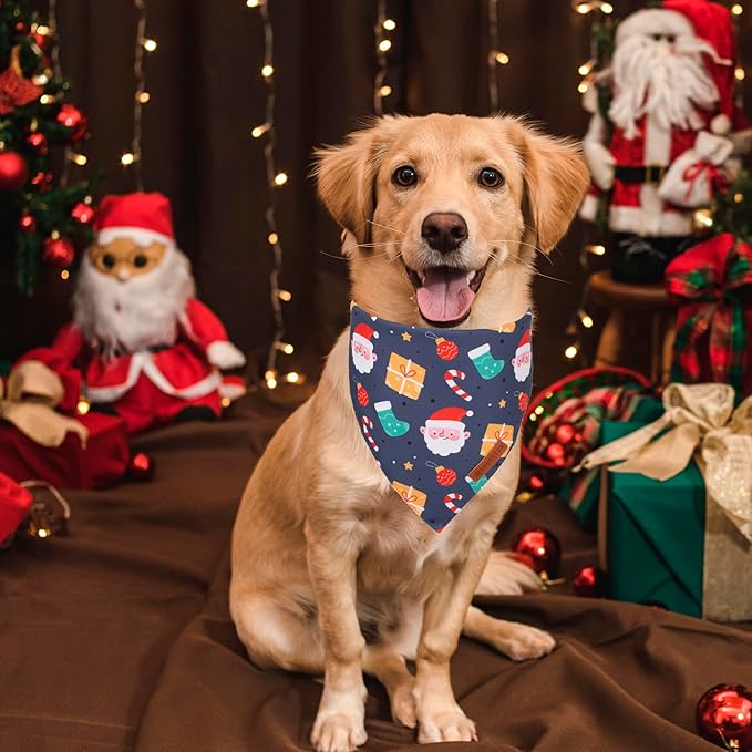 ADOGGYGO Christmas Dog Bandana