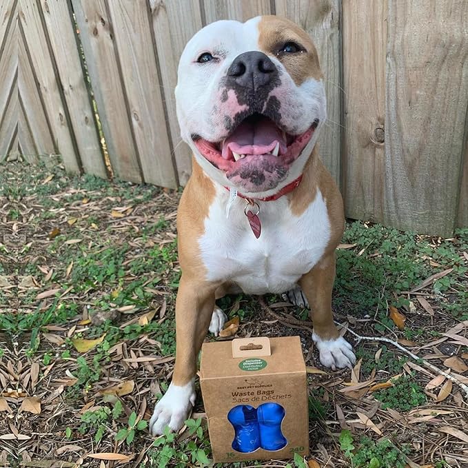 Best Pet Supplies Dog Poop Bags (240 Bags) for Waste Refuse Cleanup