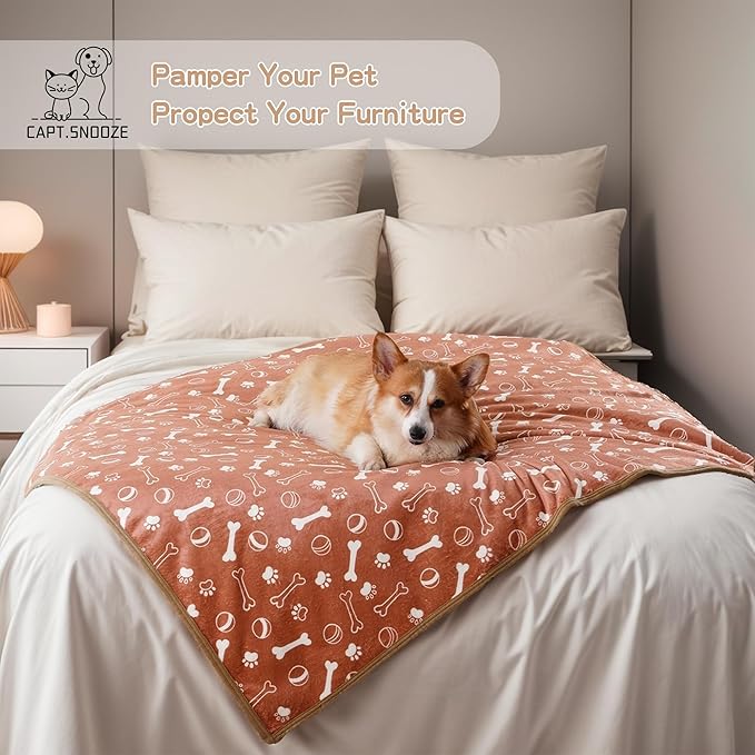 Waterproof Dog Blankets Pet Blanket 50"x60"