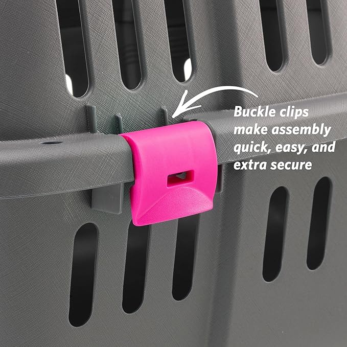 Ferplast Jet Pet Carrier: Value Dog Carrier Suitable for Toy Dog Breeds & Small Cats 12.6L x 18.5W x 11.42H inches,