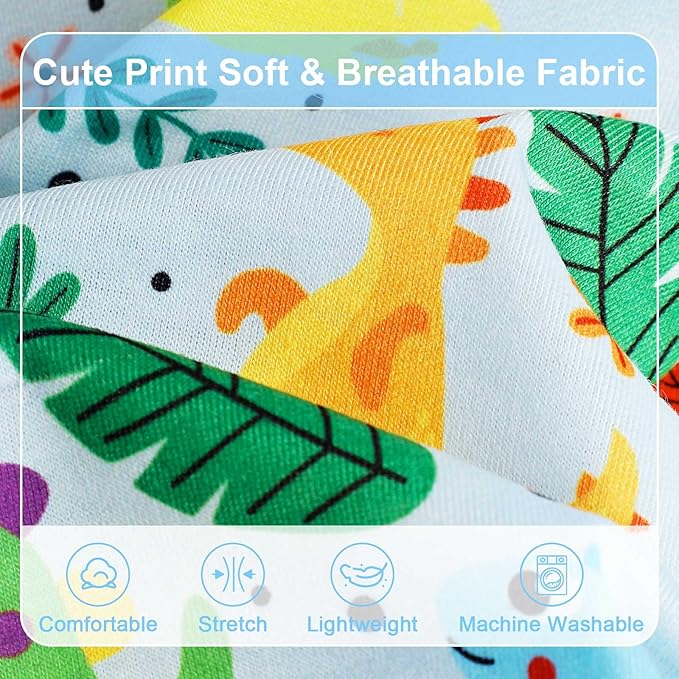 Dog Pajamas Pjs Spring Summer Dog Clothes for Small Dogs Girl Boy Soft Stretchy Puppy Clothes Onesie Cat Pet Jammies Outfit (Blue Dinosaur