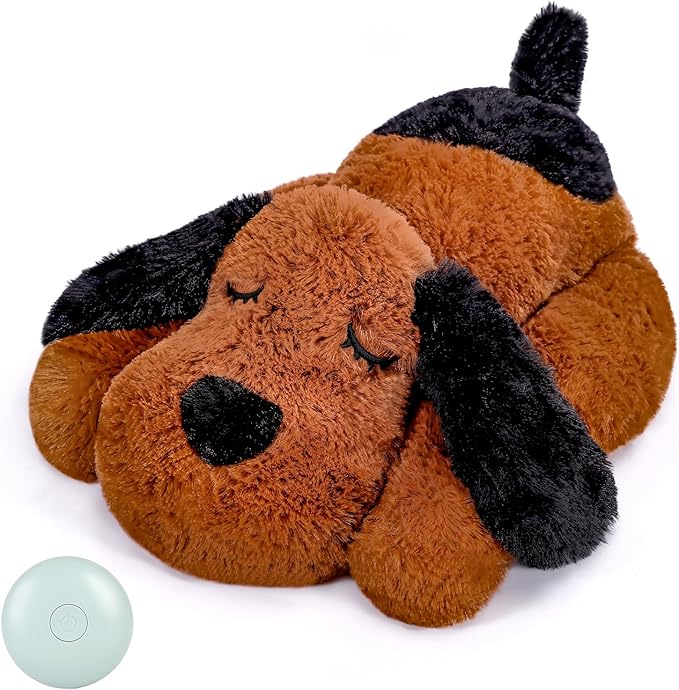 Heartbeat Puppy for Dogs- Heartbeat Helps for Dog Anxiety Relief and Calming Aid