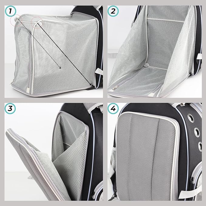 Lollimeow Cat Carrier Backpack