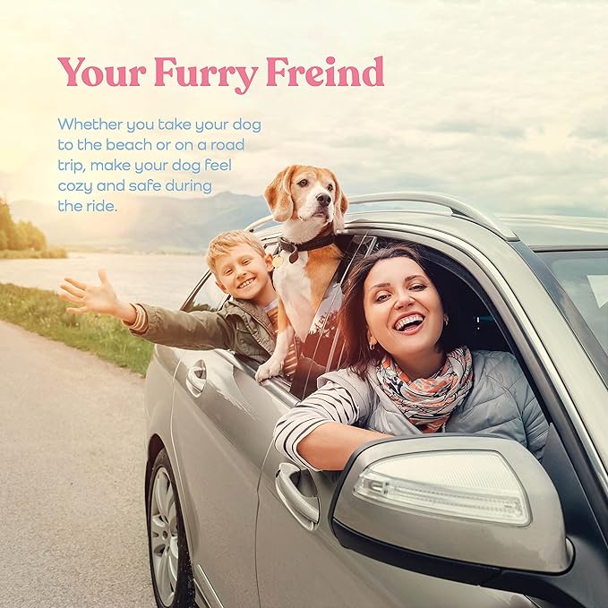 100% Waterproof Car Seat Cover for Dogs 600D Heavy