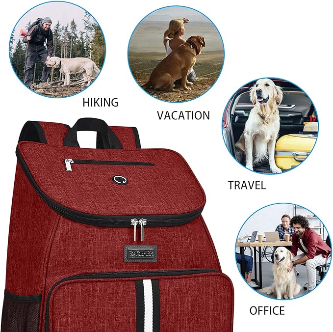 BAGLHER丨Dog Travel Bag 2 Silicone 2 Food