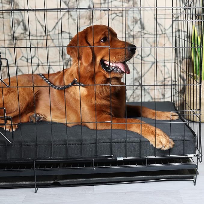 Indestructible Dog Beds for Aggressive Chewers Waterproof 41"x27"