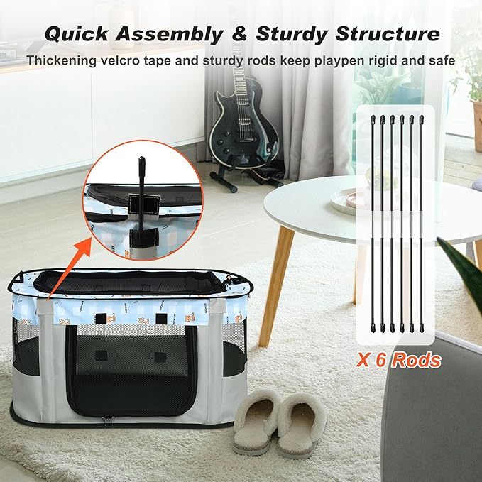 Dog Carriers for Small Dogs Cat Carrier Soft Sided Cat Bag Airline Foldable Pet Travel Carrier Bag with Mat and Carry Bag