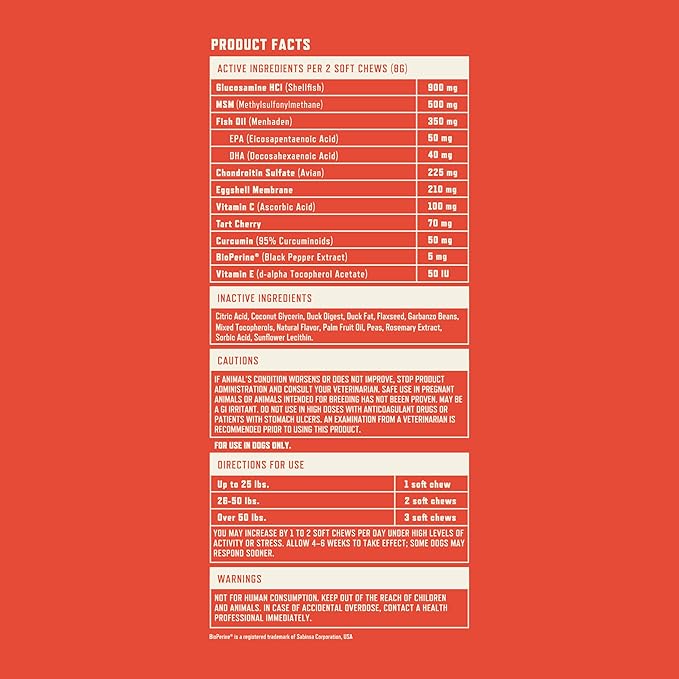 Rocco & Roxie Joint Supplement for Dogs 90 ct