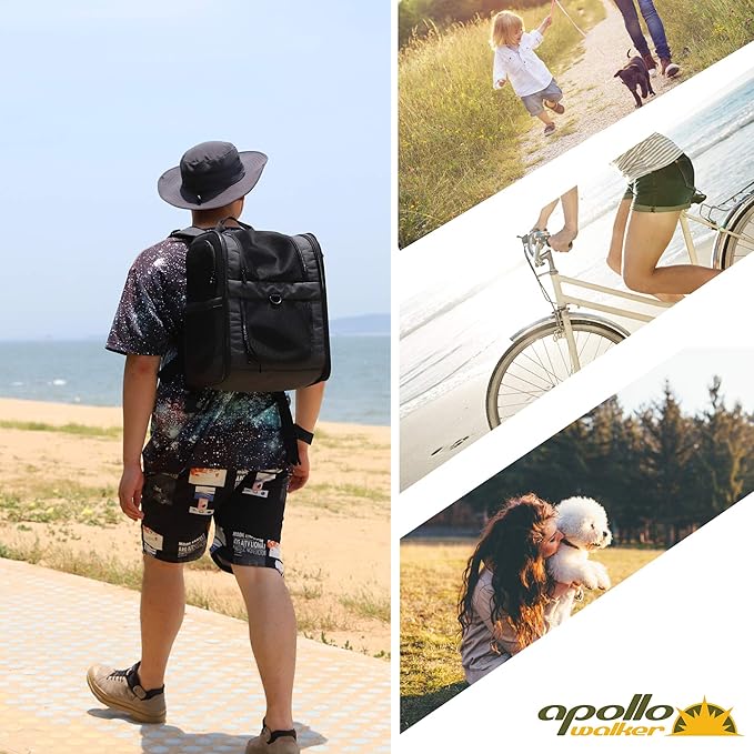Apollo Walker Pet Carrier Backpack for Large/Small Cats and Dogs