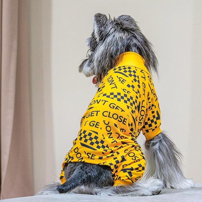 CuteBone Turtleneck Dog Pajamas Pet Clothes Thermal Dralon Onesie Cashmere High-Necked Puppy Pjs Coat GP03M