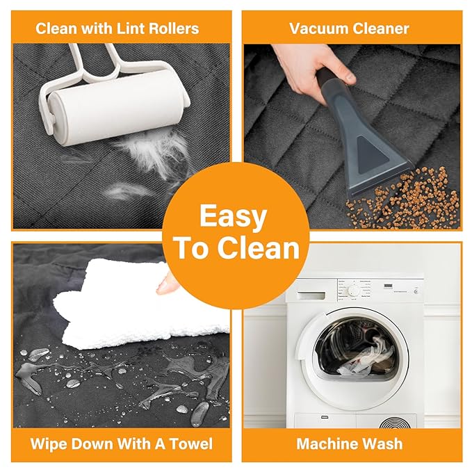 YSSOA Dog Car Seat Cover 100% Waterproof