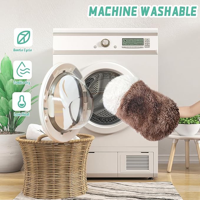 NOYAL Dog Bed Round Hooded Plush Cat Cave