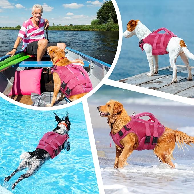 Kuoser Dog Life Jacket High Flotation