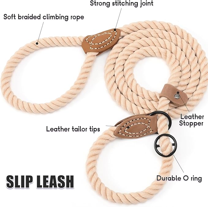 Mile High Life Slip Leads for Dogs 6 Feet