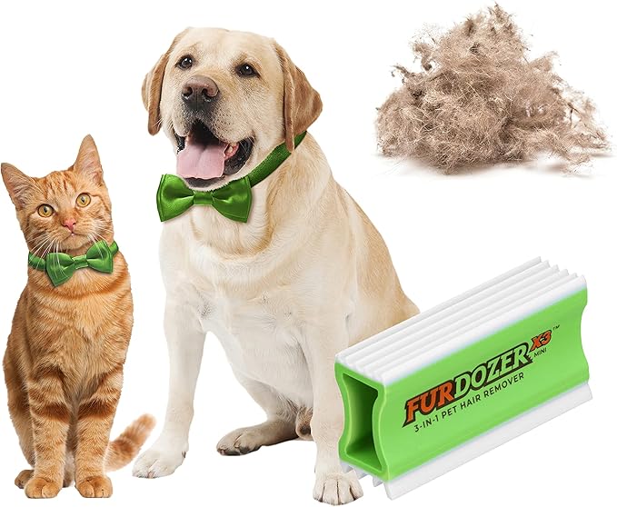 FurDozer X3 MINI Pet Hair Remover & Auto Detailing Tool 3.5"