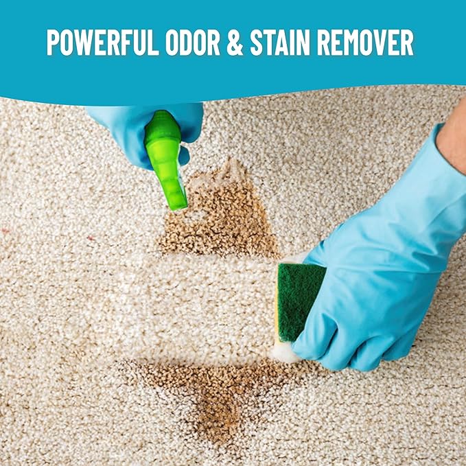 BEST Odor Eliminator for Strong Odor & Stain Remover Spray All Purpose Cleaner. Carpet