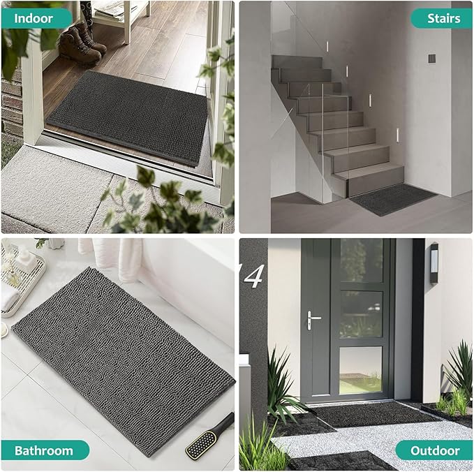 Washable Soft Microfiber Mud Mats for Dogs Large