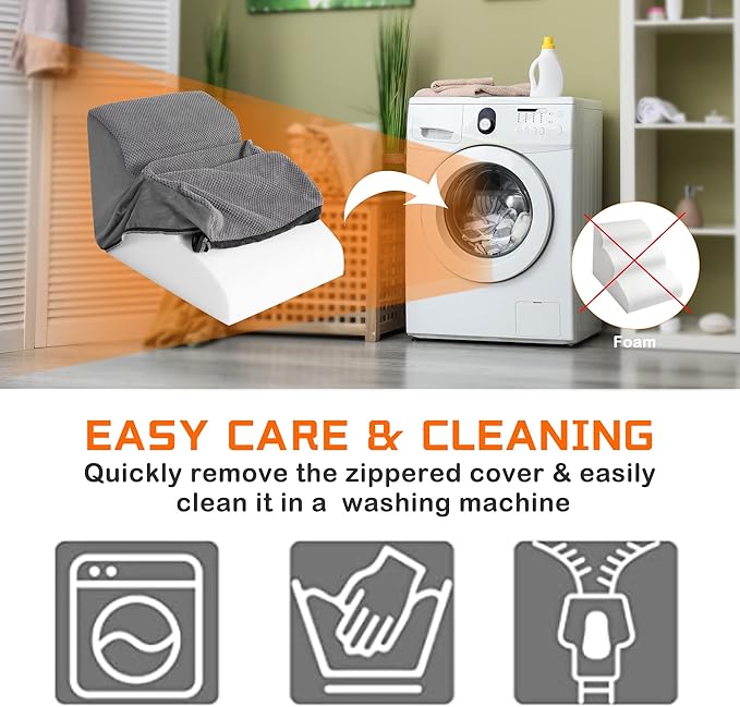 Premium 3-Step Dog Stairs & Steps for Small Dogs 30D Foam