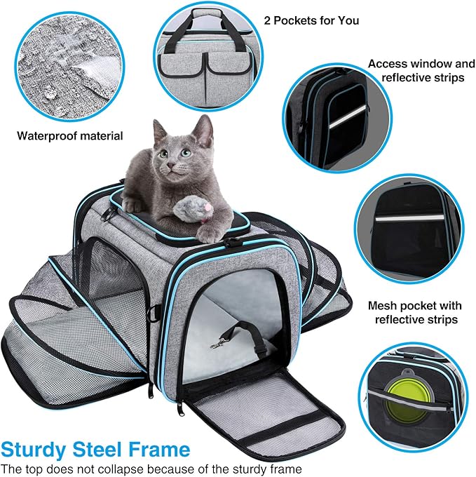 Airline Approved Pet Carrier 4 Sides