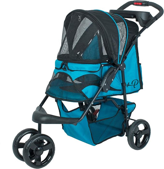 Petique Durable Pet Stroller 55LBS -