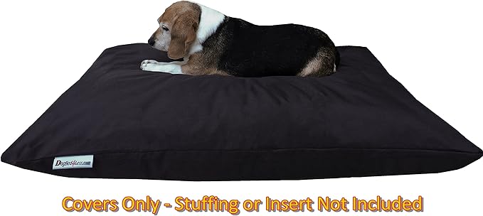 Dogbed4less Do It Yourself DIY Pet Bed Pillow Duvet Oxford Cover + Waterproof Internal case for Dog/Cat at Large 48"X29" After Dark Color