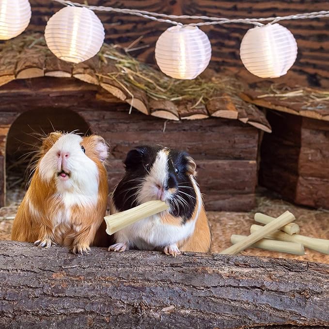 Niteangel Natural Bamboo Chew Toys for Rabbits