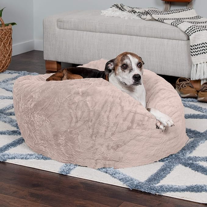 Furhaven Soft & Cozy Dog Bed for Large/Medium Dogs 55 lbs