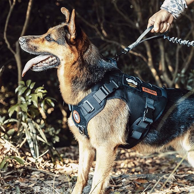 OneTigris Tactical Dog Harness Vest with Handle