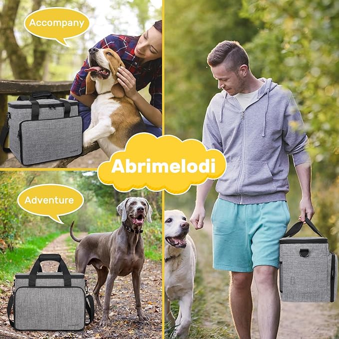 6 Set Dog Travel Bag 2 Food 1 Travel 2 Collapsible 1 Treat