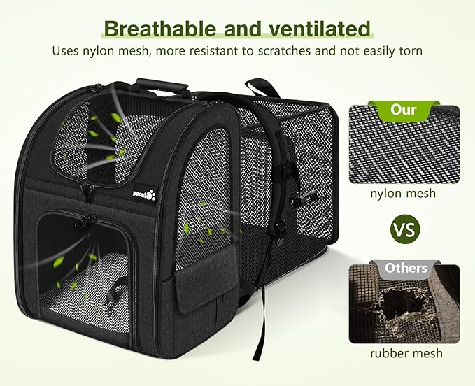 Pecute Cat Carrier Backpacks 18 Lbs,