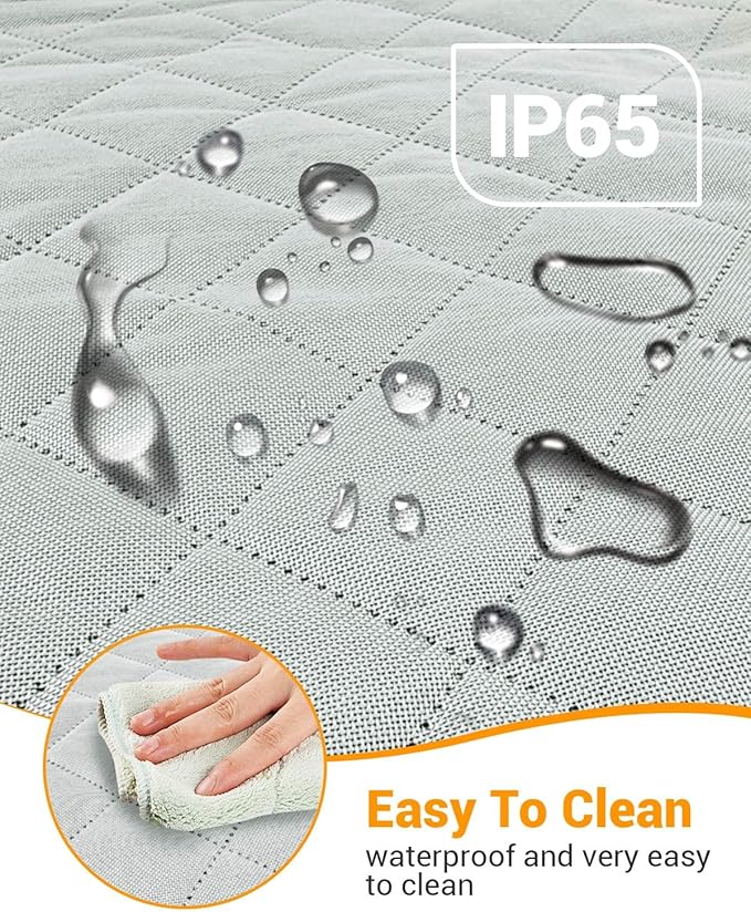 Dog Car Seat Cover 600D Heavy 100% Waterproof