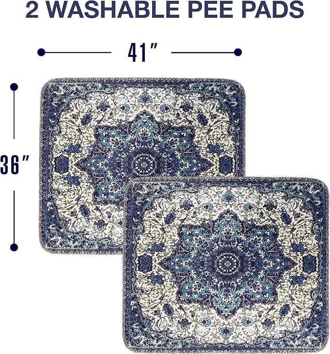 Washable Pee Pads for Dogs 100% Waterproof,