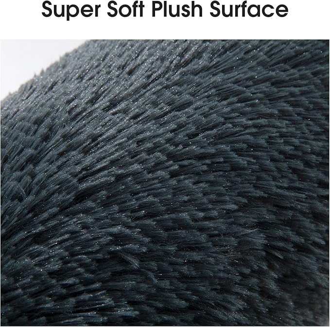 HOMBYS Dog Claming Pillow for Large and Medium Dogs Toy(25"x8"x4", Dark