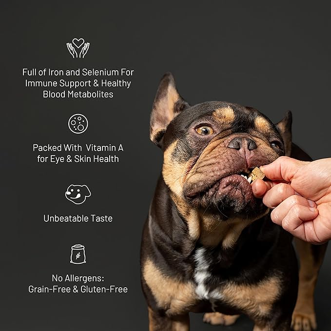 Get Joy Freeze Dried Superfood 100% Beef Kidney Dog Treats 4 Ounce