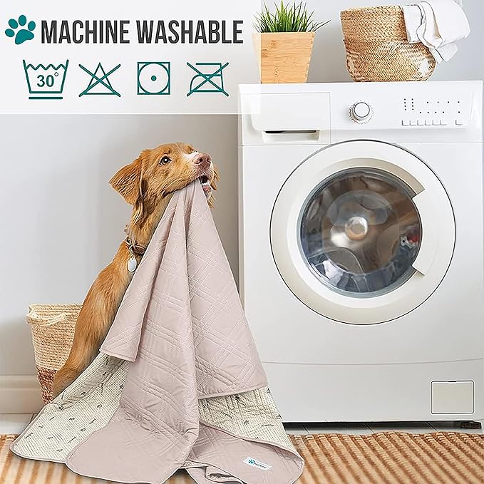 PetAmi Waterproof Couch Cover for Dogs 102x82 Beige