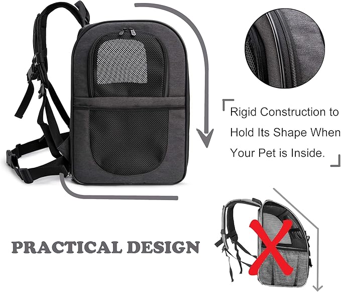 Apollo Walker Pet Carrier Backpack for Large/Small Cats and Dogs