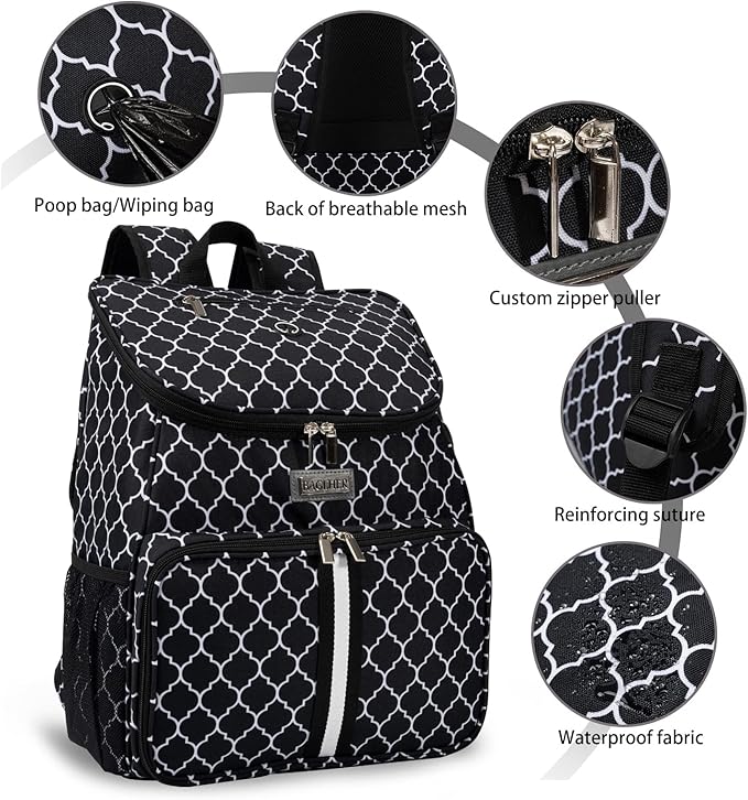 BAGLHER丨Dog Travel Bag 2 Silicone 2 Food