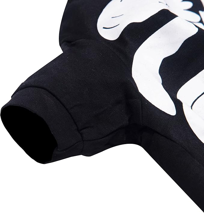 Halloween Skeleton Costumes for Pets Dogs Cats Funny Pets Kitten Puppies Dress Up Apparel Clothes (Skeleton