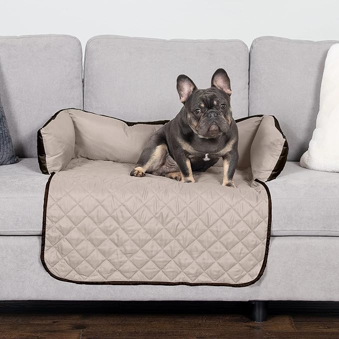 Furhaven Water-Resistant & Reversible 30" Wide Seat Cover Protector for Dogs & Cats