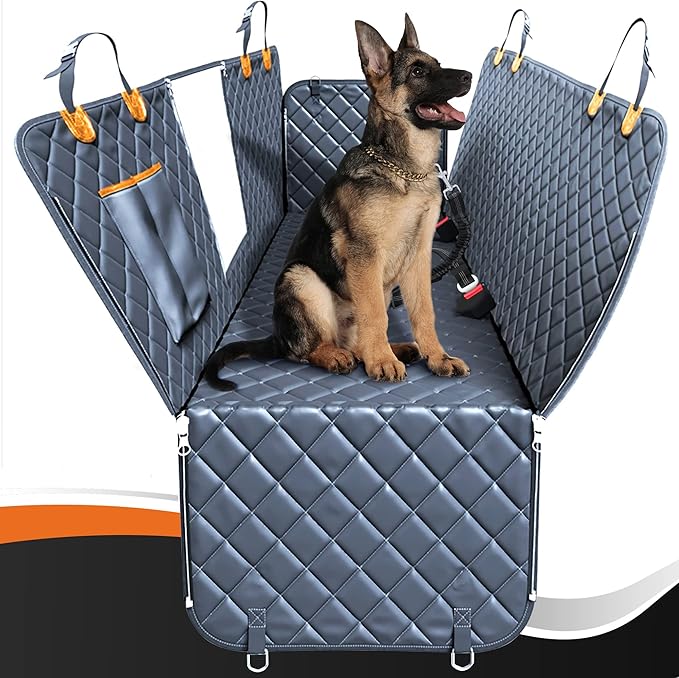 Dog Seat Belt for Car with Reflective Stitching