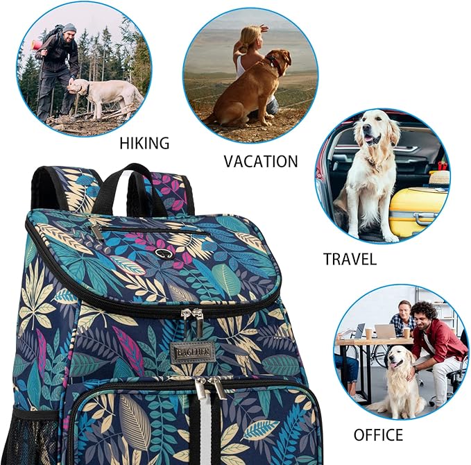 BAGLHER丨Dog Travel Bag 2 Silicone 2 Food