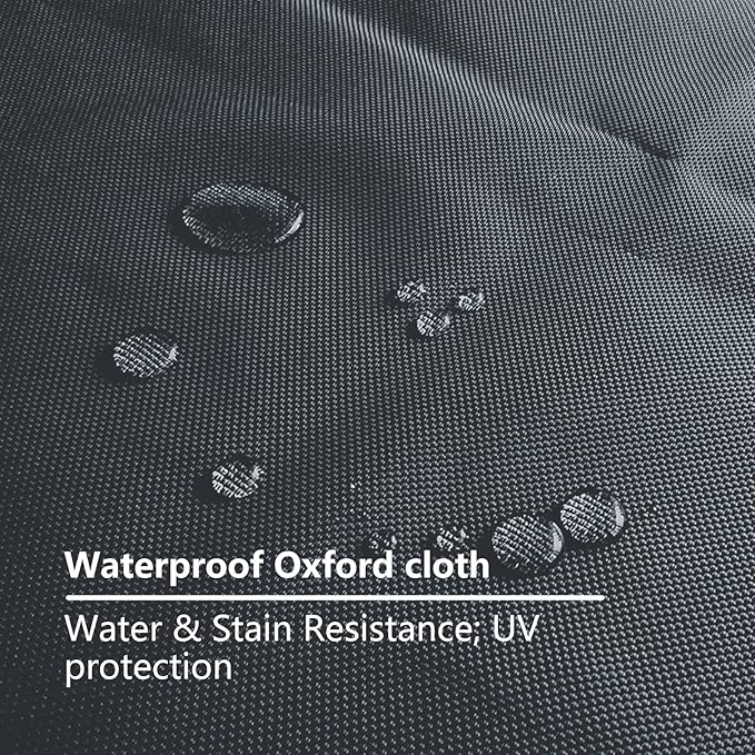 Dog Bed Covers for 44" L × 32" W × 4" H 600D Oxford Waterproof Dog Bed Cover with Zipper and Carry Handle Dog Bed Covers Replacement Washable