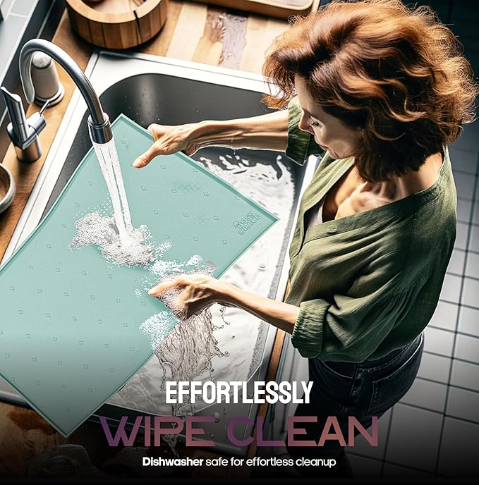 Dog Food Mat 24x15” Large